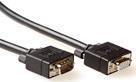 Atto Femmina maschio di estensione VGA ad alta prestazione da 10 metri. Lunghezza: 10 m VGA HQ modellata HD15M/F 10,00m (AK4929)