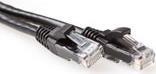 Act Black 7 metri U/UTP CAT6A Patch Cavo SNAGLE SNAGLE con connettori RJ45 CAT6A U/UTP SNAGLESS BK 7.00m (IB2907)