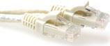 Act Ivory 10 metri U/UTP Cat6 Cavo Patch SNAGless con connettori RJ45. CAT6 U/UTP SNAGLESS IV 10.00m (IS8410)