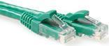 Atti Green 1 Metro U/UTP Cat6 Cavo Patch SNAGLE IN CONNETTORI RJ45. Cat6 U/UTP SNANSless GN 1.00M (IS8701)