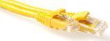 Atti Giallo 1 metro U/UTP Cat6 Cavo Patch SNAGLE IN CONNETTORI RJ45. CAT6 U/UTP SNAGLESS YL 1.00M (IS8801)