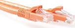Act Orange da 10 metri da 10 metri U/UTP CAT6 Papch Cavo SNAGless con connettori RJ45. Cat6 U/UTP SNAGLESS o 10.00m (IS1510)
