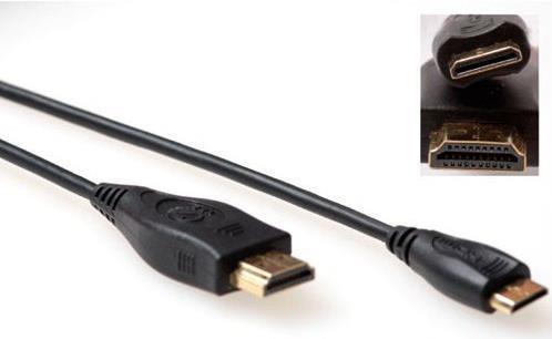 ACT 50 cm HDMI Cavo Ethernet ad alta velocità HDMI-A MALNA A HDMI-C (Mini HDMI) maschio. Mente 05 m HDMI A - HDMI C M/M HSE 05