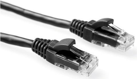 Act Black 10 metri U/UTP CAT6 Patch Cable Component Livello con connettori RJ45. CAT6 U/UTP Component BK 10.00m (IK8910)