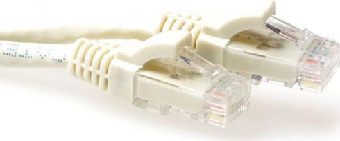 Act Ivory 20 metri U/UTP CAT6A Patch Cavo Snagless con connettori RJ45. CAT6A U/UTP SNAGLESS IV 20,00m (IB3220)
