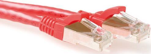 Atti Red 1 metro SFTP CAT6A Cavo Patch SNAGLE IN CONNETTORI RJ45. CAT6A S/FTP SNAGLILS RD 1.00M (FB6501)