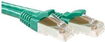 Act Green 10 metri SFTP CAT6A Patch Cavo senza fine con connettori RJ45. CAT6A S/FTP SNANSless GN 10.00m (FB6710)