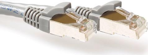 ACT FB3052 cavo di rete Grigio 0,25 m Cat6a S/FTP (S-STP)