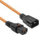 ACT 3.0m C13 - C14, F/M Arancione 3 m Accoppiatore C13 Accoppiatore C14