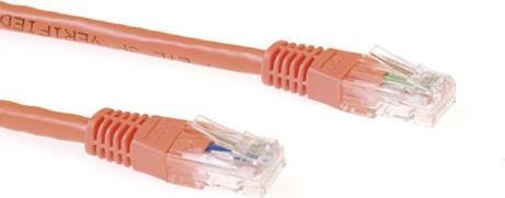 ACT CAT6A UTP 3m cavo di rete Arancione U/UTP (UTP)
