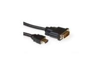 Cavo adattatore video ACT AK3739 1 m HDMI DVI-D Nero