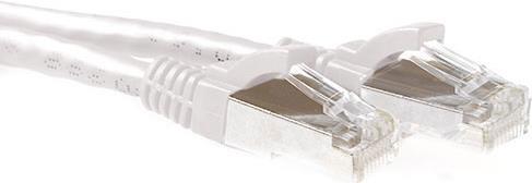 Atti Bianco 20 metri SFTP CAT6A Patch Cavo senza fine con connettori RJ45. CAT6A S/FTP SNAGLESS WH 20.00M (FB6420)