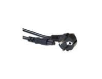 Cavo alimentazione ACT connettore randaarde CEE7/7 maschio (haaks) - C5 2,00 m