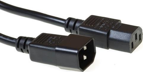 ACT AK5164 0.3M C14-COUPLER C13-COUPLER BLACK CAVO (AK5164)