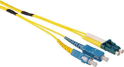 ACT 10 metri Singlemode 9/125 Duplex OS2 REGNIZZATO per cavo con connettori LC EN SC. LC-SC 9/125 OS2 RUDGED 10M (RL5601)