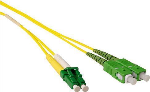 ACT 2 metri LSZH Singlemode 9/125 Duplex cavo patch di fibra OS2 con connettori LC/APC8 e SC/APC8. (RL2702)