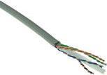 ACT Cat 6 F/UTP Solid Installation Cable, PVC, CPR Euroclass ECA, 24AWG, grigio 500 metri C6 F/UTP Solid Pvc ECA GY 500m (FS600
