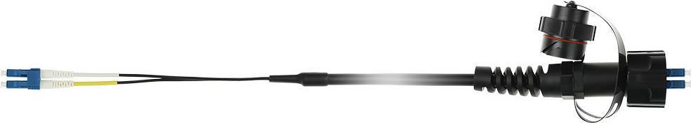 ACT 30 metri Singlemode 9/125 OS2 Duplex Fibra Patch Cavo con connettori LC e IP67 LC 30M LCODVA-LC OS2 DX 7mm (RL7330)