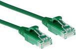 Act Green 0,5 metri LSZH U/UTP Cat6 Datacenter Slimline Patch Cavo con connettori RJ45 Cat6 U/UTP Slimline GN 0,5 m (DC9700)