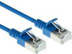 Act Blue 0,25 metri LSZH U/FTP CAT6A Datacenter Slimline Patch Cavo SNAGLESS con connettori RJ45 (DC7652)