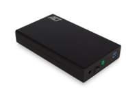 Custodia ACT AC1405 per stazioni operative Custodia HDD/SSD Nero 3,5"