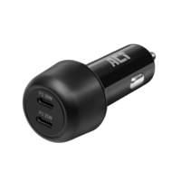 Caricabatterie ACT AC2200 per dispositivi mobili Black Car
