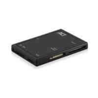 ACT AC6370 heugenkaartlezer USB 3.2 Gen 1 (3.1 Gen 1) Tipo A Nero