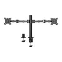 ACT AC8326 scrivania a pannello piatto 81,3 cm (32") Portaoggetti/porta Nero