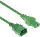 ACT PowerCord C14 - C15 Green 12 m (AK5306)
