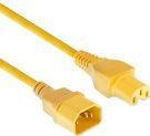 ACT AK5311 Cavo di alimentazione Giallo 2 M C14 Accoppiatore C15-Couperter (AK5311)