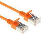 Act Orange da 0,25 metri LSZH U/FTP CAT6A Datacenter Slimline Patch Cavo SNAGLESS con connettori RJ45 (DC7152)