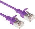 ACT Purple 5 metri LSZH U/FTP Cat6A Datacenter Slimline Patch Cavo SNAGLE IN CONNETTORS RJ45 (DC7305)