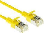 Act Yellow 10 metri LSZH U/FTP CAT6A Datacenter Slimline Patch Cavo SNAGLESS con connettori RJ45 (DC7810)