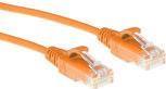 ACT DC9100 cavo di rete Arancione 0,5 m Cat6 U/UTP (UTP)