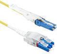 ACT 1 metro SingleMode 9/125 OS2 Polarità Twist Unboot Duplex Fibra Patch Cavo con connettori CS - LC (RL1101)