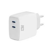 ACT AC2165 Caricabatterie per dispositivi mobili Universale Bianco AC Ricarica rapida Auto