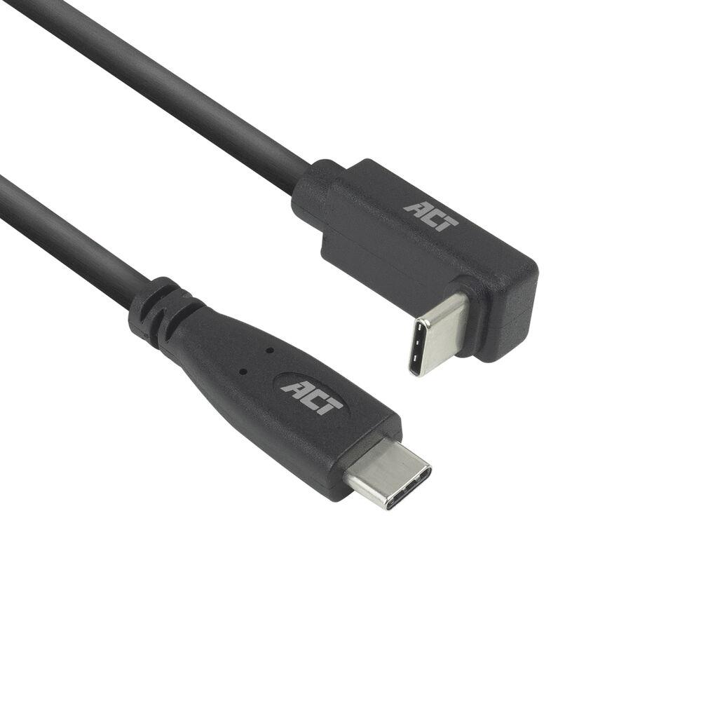 ACT AC7471 cavo USB USB 3.2 Gen 2 (3.1 Gen 2) 1 m USB C Nero