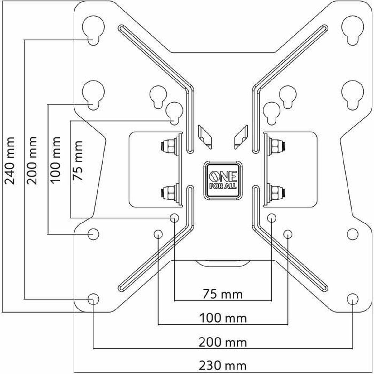 SUPPORTO A PARETE MOBILE 13-43