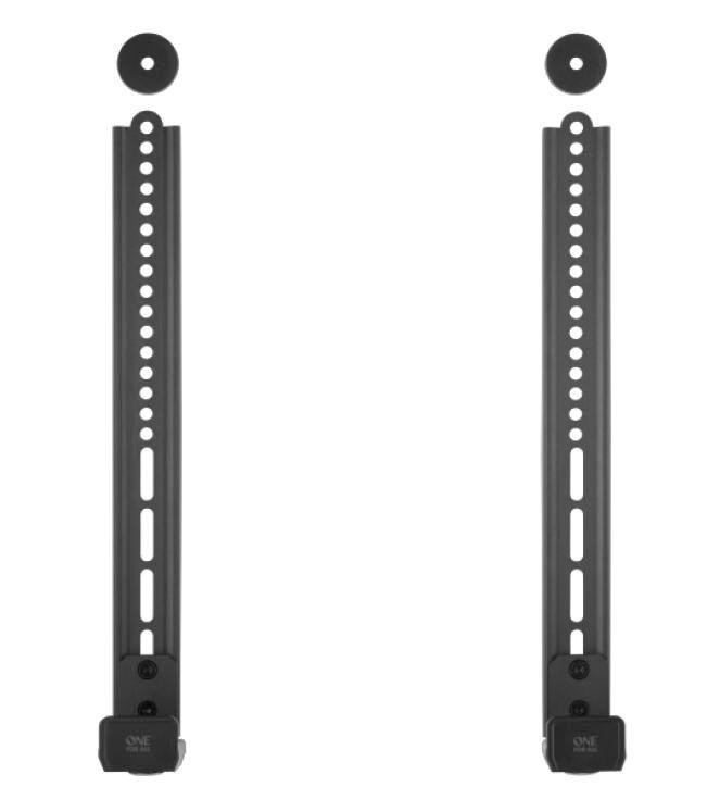 Supporto universale per soundbar nero