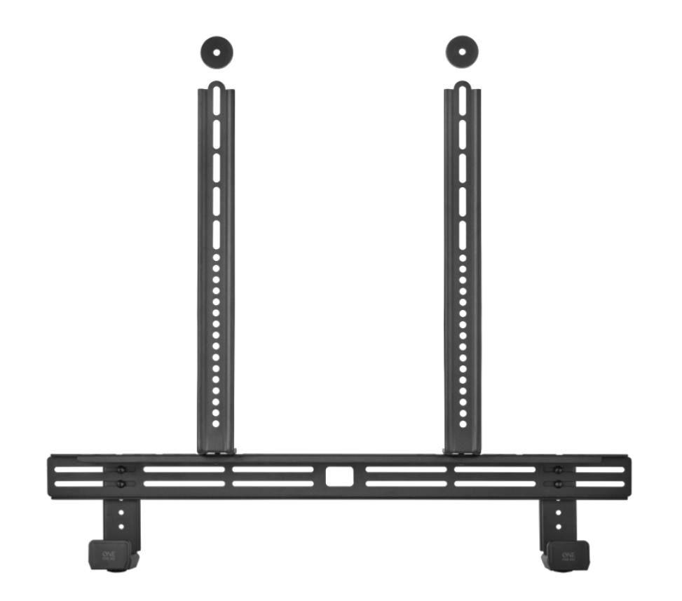 Supporto universale per soundbar nero