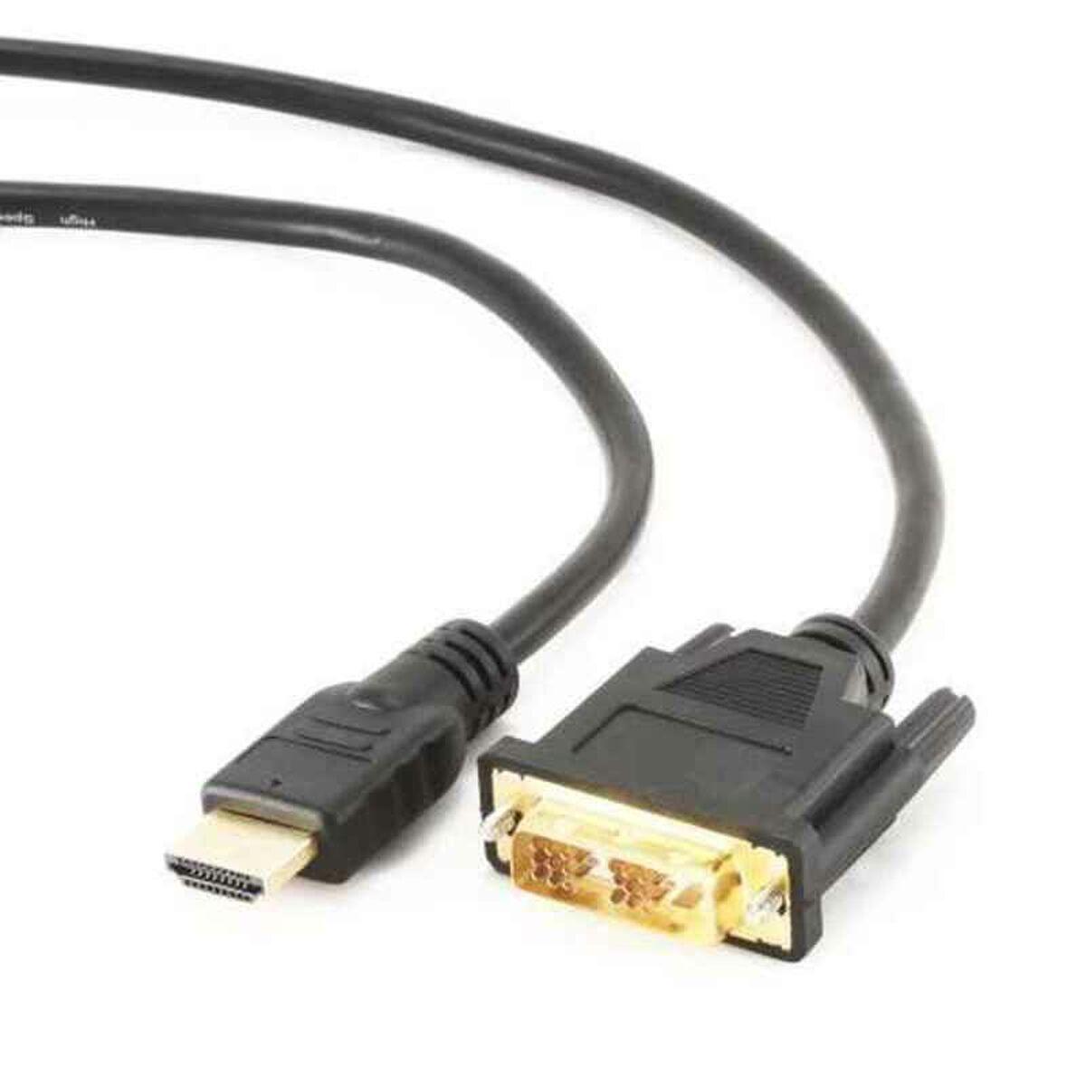 CableXpert CC-HDMI-DVI-6 Cavo da HDMI a DVI (maschio-maschio) 1,8 m CC-H