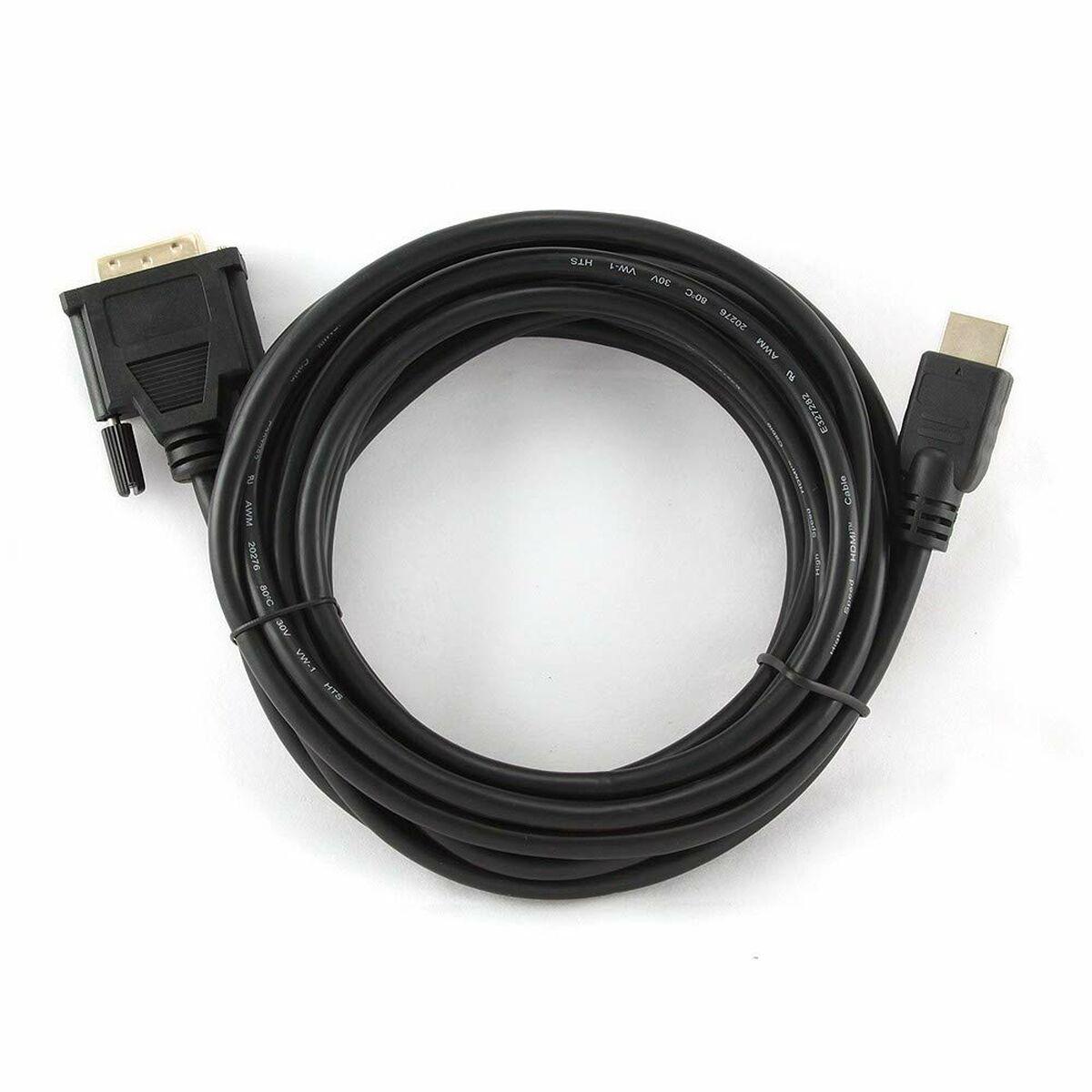 Cavo CableXpert da HDMI a DVI con CC-HDMI-DVI-15 da 4,5 m placcato in oro