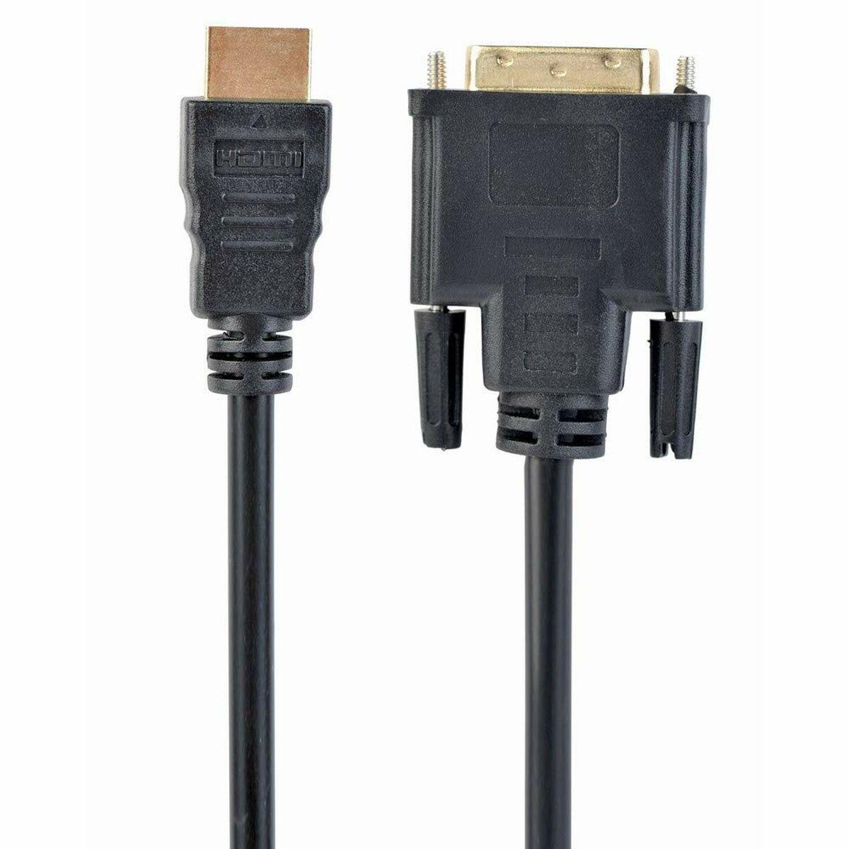 Cavo CableXpert da HDMI a DVI con CC-HDMI-DVI-15 da 4,5 m placcato in oro
