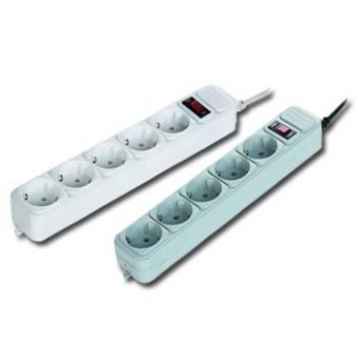 Gembird SPG3-B-6W - 1,8m - 5 prese AC - Bianco - 250V - 16A - Bianco SPG3-B-6W