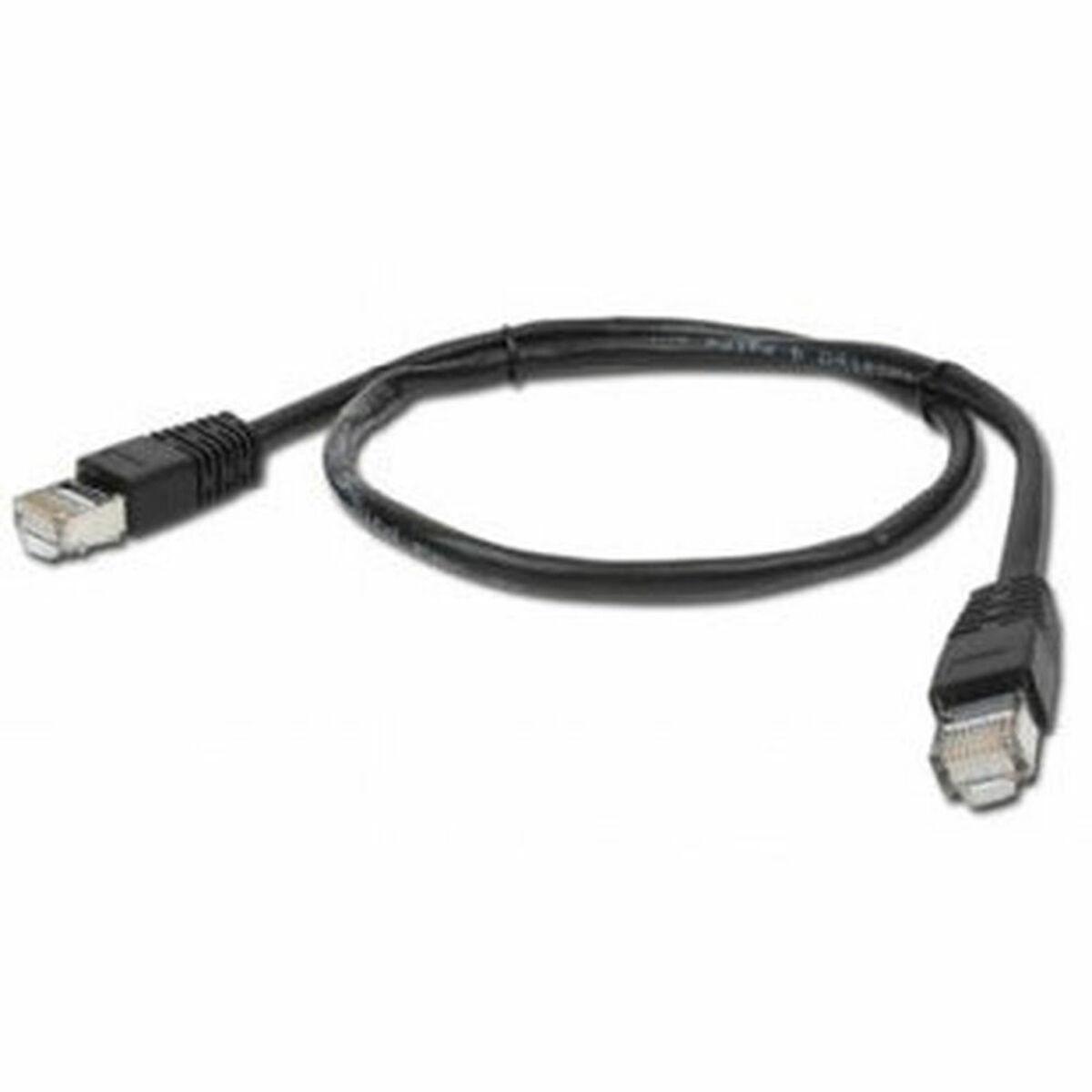 CableXpert Patch Cord Cat.6 UTP 1m - U/UTP (UTP) Nero PP6-1M/BK