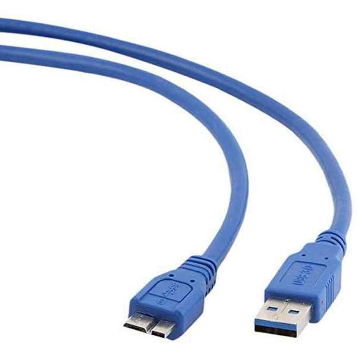 Cavo da USB 3.0 AM a Micro BM CableXpert da 0,3 metri CCP-mUSB3-AMBM-0.5M