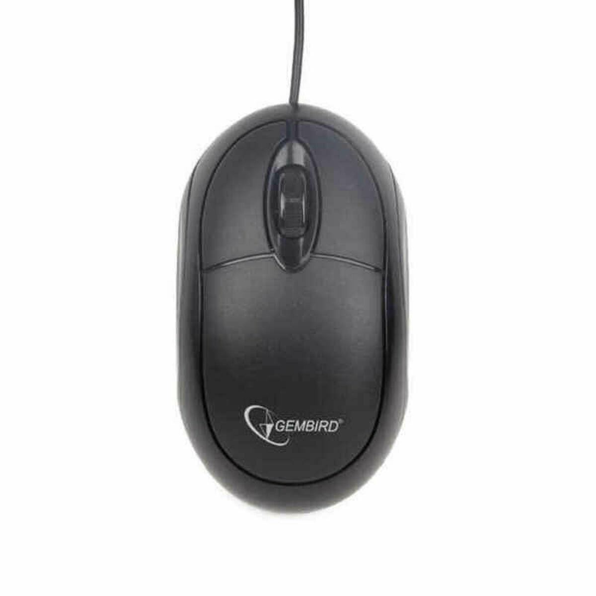 Mouse ottico USB Gembird nero MUS-U-01
