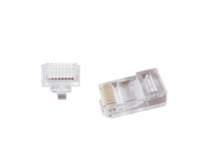 Connettore UTP modulare passante universale 8P8C confezione da 10 LC-PTU-01/100