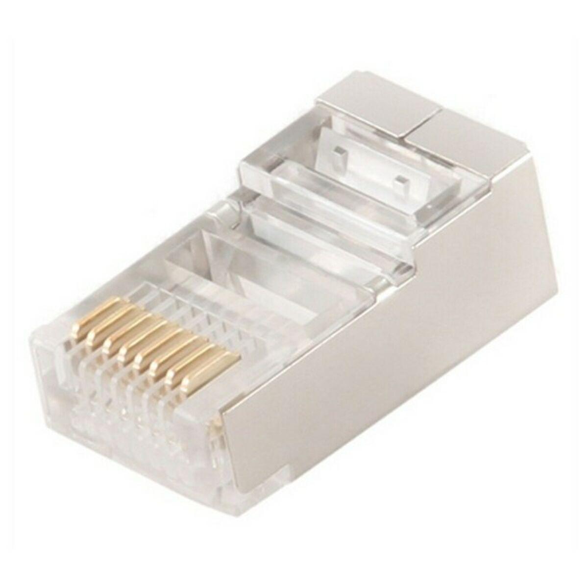 CableXpert Spina RJ45 schermata 8P8C placcata oro confezione da 100 PLUG5SP/100