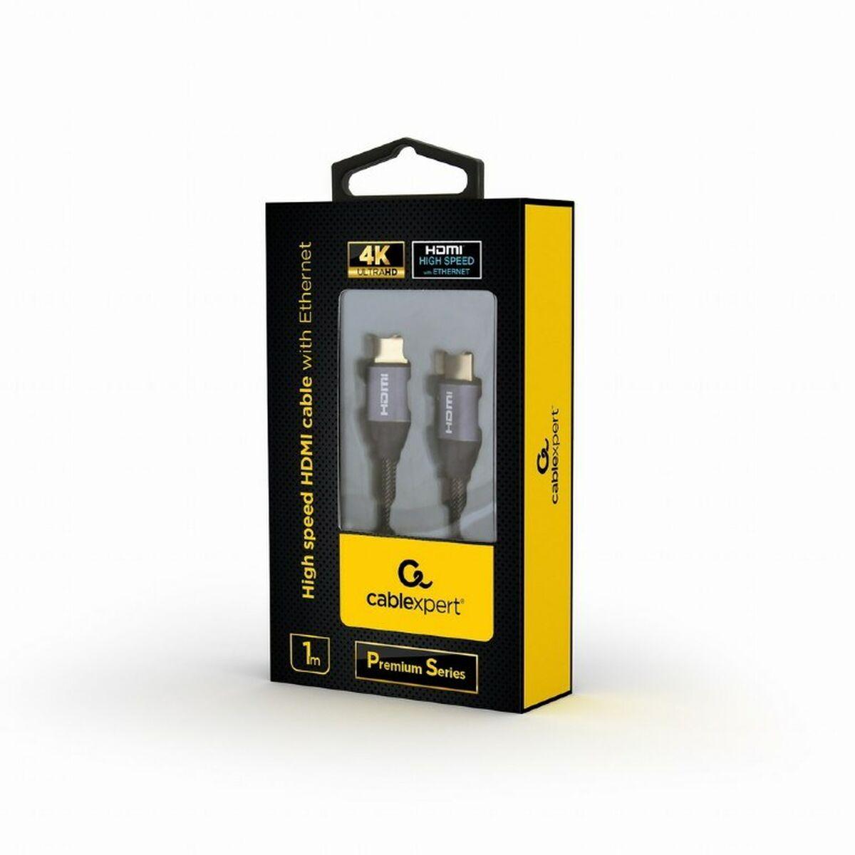 CableXpert Cavo HDMI ad alta velocità  da maschio a maschio Premium CCBP-HDMI-1M